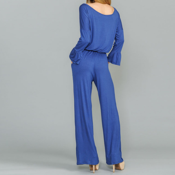 Long Sleeve Jumpsuit - Picture 4 of 5